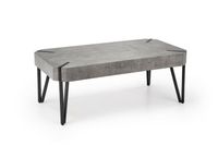 Stolik kawowy Lofty beton / czarny