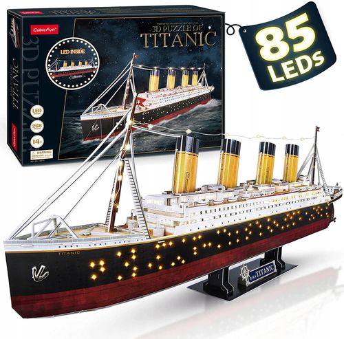 puzzle 3d led titanic  5218 na Arena.pl