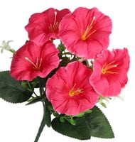 Sztuczne kwiaty w bukiecie jak żywe frezja 30cm 5 główek