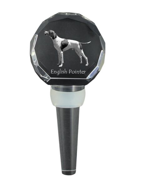 Pointer grubszy stopper do wina z psem Art-Dog zdjęcie 1