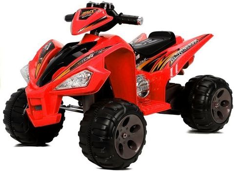 Quad na Akumulator Duże Koła Czerwony na Arena.pl