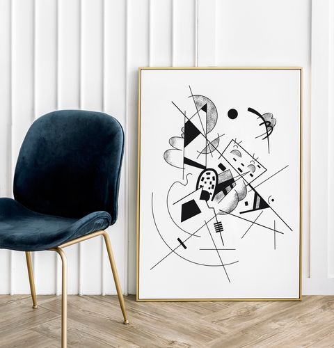 Plakat cyfrowy do wydruku kandinsky na Arena.pl