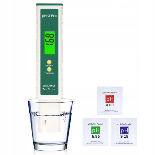Elektroniczny Miernik Tester pH Jakości Bufory Wody Basen Autokalibracja na Arena.pl