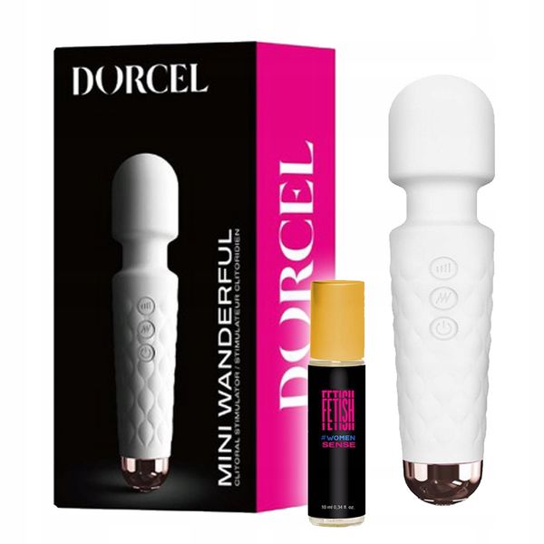 Masażer różdżka, wand + feromony 10 ml Fetish. zdjęcie 1