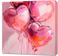 Obraz 70x70cm Miłość w Powietrzu