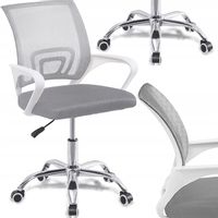 FOTEL OBROTOWY BIUROWY KRZESŁO KOMPUTEROWE DO PRACY GRY KOMPUTERA SIATKA