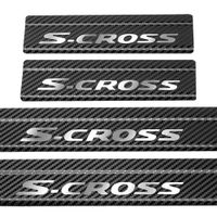 Listwa progowa SUZUKI SX4 S-CROSS S-CROSS Stal nierdzewna 304 carbon 4szt