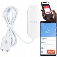 CZUJNIK ZALANIA SENSOR WYCIEKU POZIOMU WODY SMART WiFi Tuya SMART LIFE