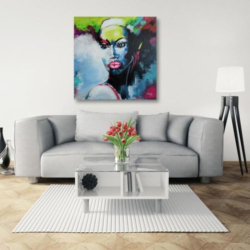 Deco Panel, Portret kobiety 80x80 na Arena.pl
