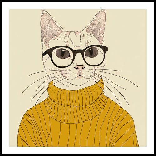 Plakat 60x60cm Intelektualista na Arena.pl