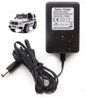 ORYGINALNA ŁADOWARKA 12V 1000mA zasilacz do pojazdów na akumulator z diodą