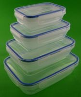 Zestaw 4 pojemników hermetycznych do żywności komplet