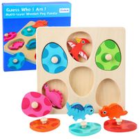 DLA DZIECI GRA MEMORY DINOZAURY UKŁADANKA