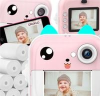 MINI DRUKARKA DRUKUŚ APARAT FOTOGRAFICZNY NATYCHMIASTOWY TERMICZNA 21 ROLEK