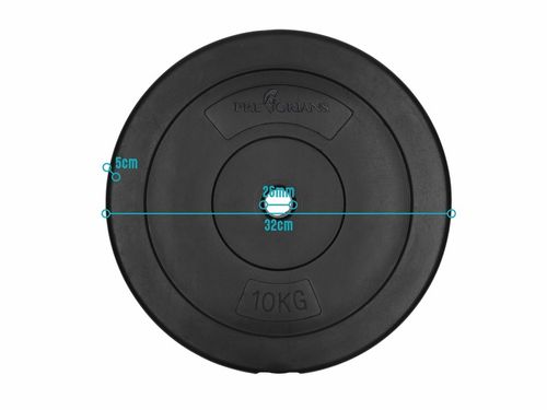 ZESTAW OBCIĄŻEŃ 20 kg TALERZE BITUMICZNE DO HANTLI SZTANGI 2x10 kg na Arena.pl