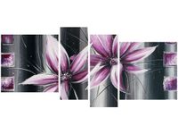 120CM 55 OBRAZ 4 ELEM ZGRANY DUET ŚCIENNY