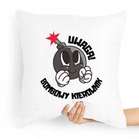 Poduszka Prezent Dla Kierownika Bombowy Kierownik Z Nadrukiem Ze Zdjęciem