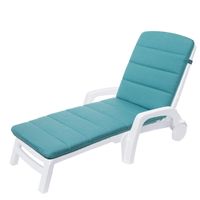 Poduszka AMELIA na długi leżak ogrodowy plażowy, materac 185x60x6cm