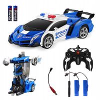 ROBOT ZDALNIE STEROWANY SAMOCHÓD 1:18 OBRÓT I DRIFT 2.4G PREZENT DLA DZIECI