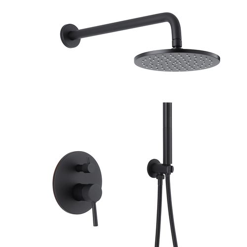 Zestaw prysznicowy podtynkowy WEZER EKO17B-01-BLACK na Arena.pl