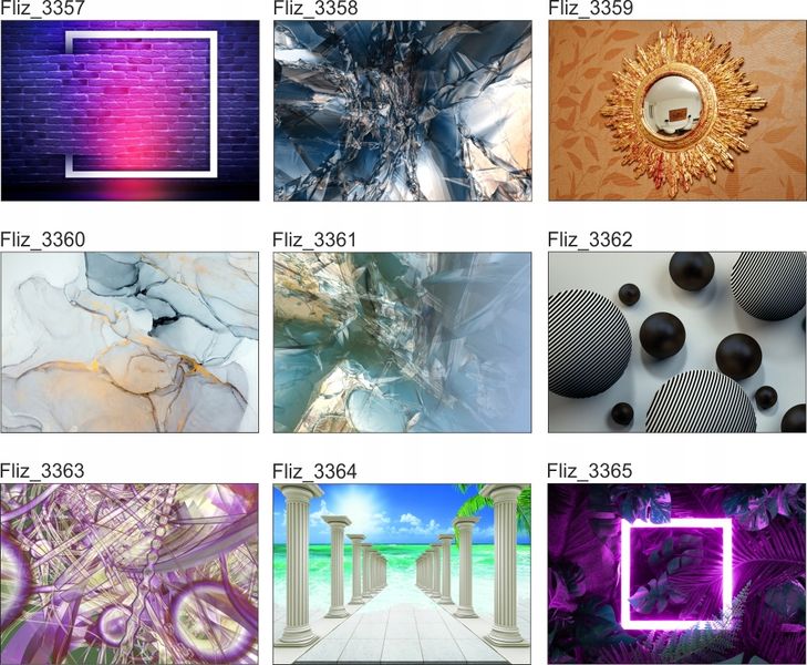 fototapeta ABSTRAKCYJNA IMITACJA PANELI DMUCHAWCE zdjęcie 3