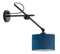 Kinkiet HAMILTON VELUR czarny, morski