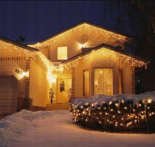 LAMPKI ZEWNĘTRZNE ŚWIĄTECZNE SOPLE 100 LED Z EFEKTEM FLASH FLESZ ŚWIATEŁKA na Arena.pl