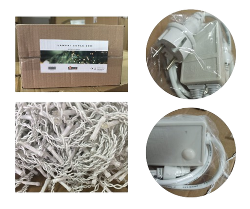 Lampki sople 20m barwa biała na Arena.pl