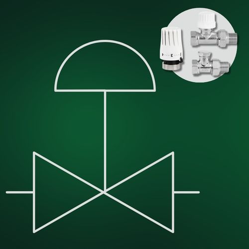 ZESTAW TERMOSTATYCZNY PROSTY ZAWÓR ZASILAJĄCY POWROTNY GŁOWICA DO na Arena.pl