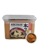 Pasta miso jasna shinshu shiro japońska przyprawa do zupy miso bez glutaminianu 500g