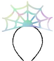 Opaska Pajęczyna, 21x23 cm, holograficzny