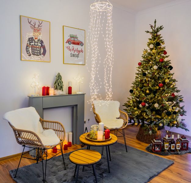 KURTYNA ŚWIETLNA 570 LED zdjęcie 3