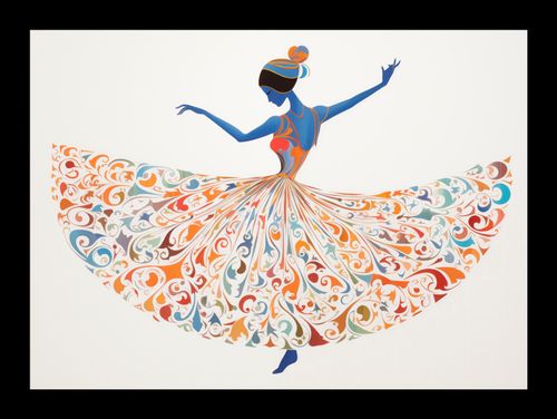 Plakat 18x13cm Wirująca Balerina na Arena.pl