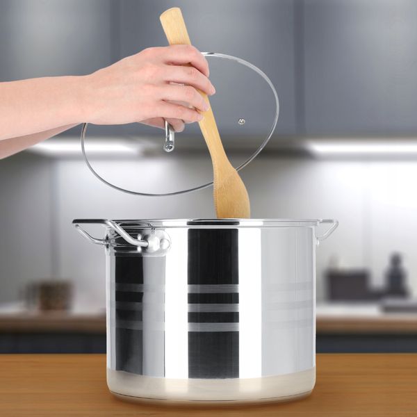 GARNEK GAR Z POKRYWKĄ INDUKCJA STAL 24 cm 9 L zdjęcie 7