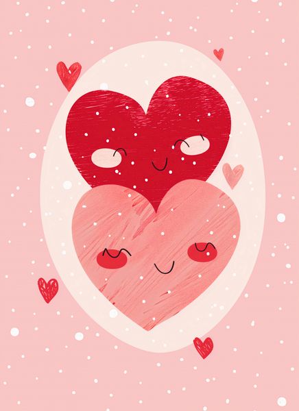 Plakat 40x55cm Ciepło Serca zdjęcie 1