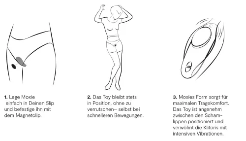 we-vibe moxie+ aqua - bezprzewodowy stymulator intymny do bielizny na Arena.pl