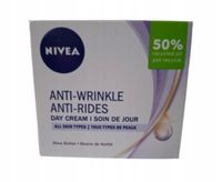 Krem Do Twarzy Nivea Anti-Wrinkle Przeciwzmarszczkowy Z Masłem Shea 50 Ml