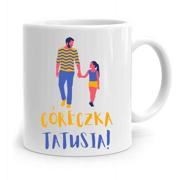Kubek Prezent Dla Córki Córeczki Córeczka Tatusia Z Nadrukiem Ze Zdjęciem zdjęcie 1