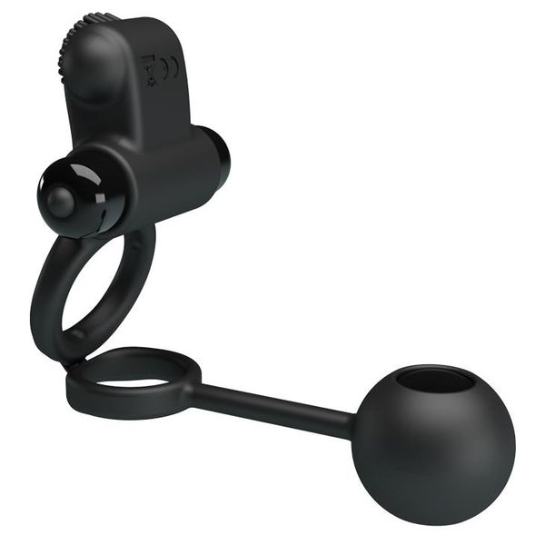 Nasadka Na Penisa Jądra Pierścień Wibrujący 10Tryb zdjęcie 5