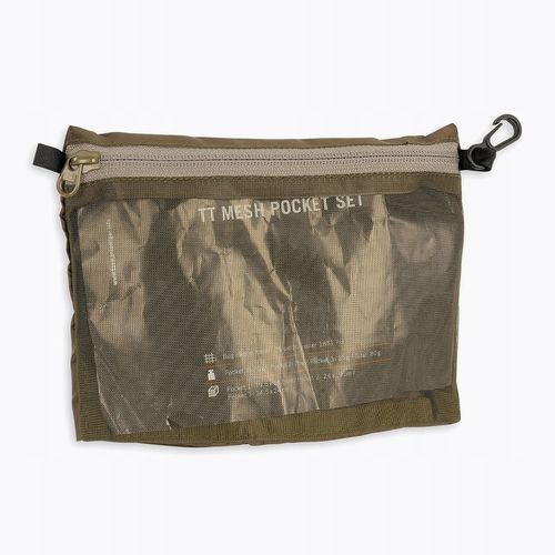 Zestaw torebek Tasmanian Tiger Mesh Pocket Set olive OS na Arena.pl