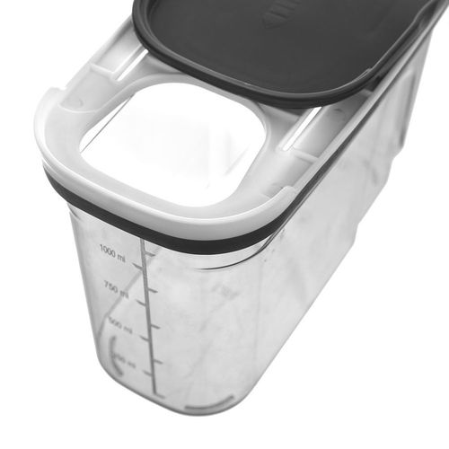 Pojemnik Kuchenny na Produkty z Dozownikiem Miarką Produkty Sypkie 1,8L na Arena.pl