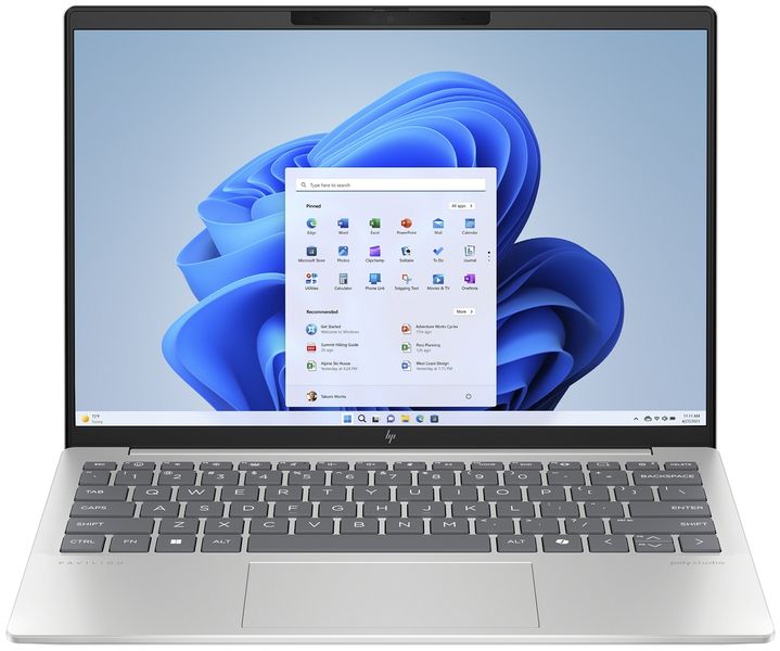 Lekki HP Pavilion 13 Aero WUXGA IPS 16:10 AMD Ryzen 7 8840U 8-rdzeni 16GB LPDDR5x 512GB SSD NVMe Windows 11 zdjęcie 1