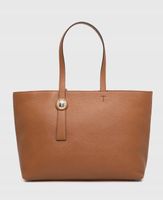 Furla torebka skórzana kolor beżowy WB01353
