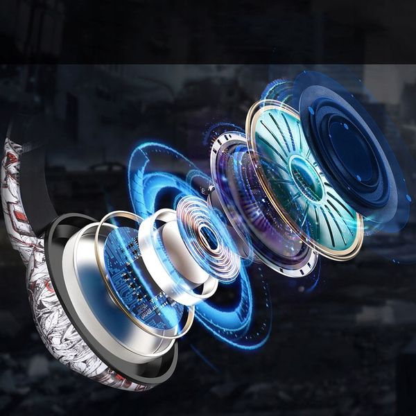 ONIKUMA K19 CAMO SŁUCHAWKI GAMINGOWE NAUSZNE PRZEWODOWE Z MIKROFONEM RGB zdjęcie 5