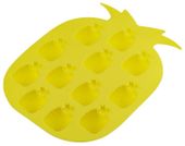 Foremka elastyczna FRUITS ANANAS do kostek lodu na 12 kostek lodu ananas żółty