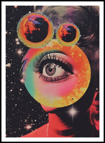 Plakat 67,5x95cm Oko w Kosmosie na Arena.pl