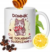 Kubek Dla Dominika Kolegi Przyjaciela Męża Z Nadrukiem Prezent Biały 330Ml