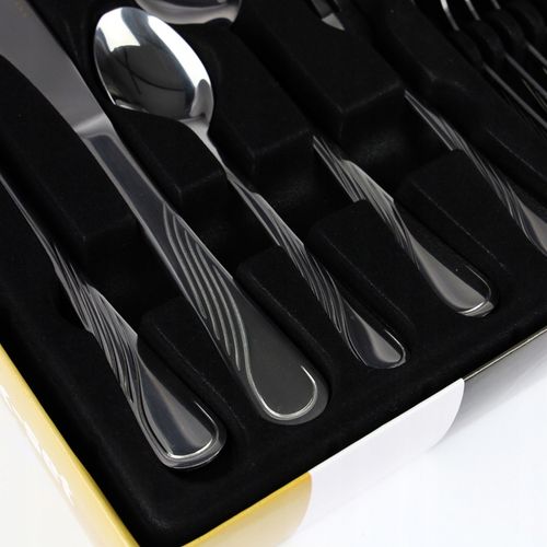 ZESTAW SZTUĆCÓW 30 el 6 os komplet sztućce pudełko na Arena.pl