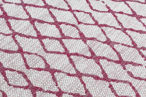 RUG/LU/VINEA/GRID/CREAM+PINK/80x150 na Arena.pl