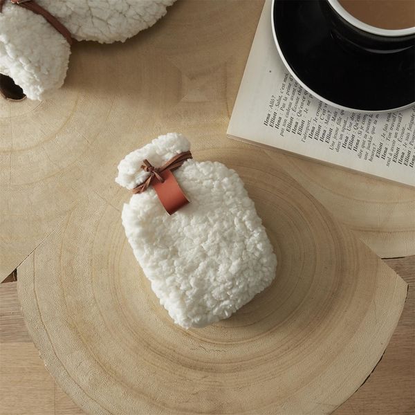 Ogrzewacz do rąk Furry biały zdjęcie 4